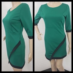 🚨NWOT Occasional Green Lined Dress